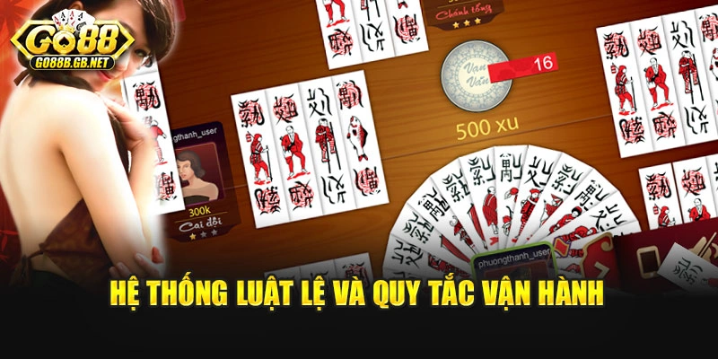 Hệ thống luật lệ và quy tắc vận hành