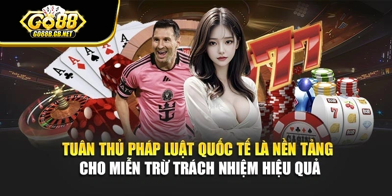 Tuân thủ pháp luật quốc tế là nền tảng cho miễn trừ trách nhiệm hiệu quả