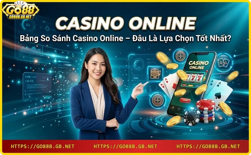 Bảng so sánh casino online – lựa chọn tốt nhất