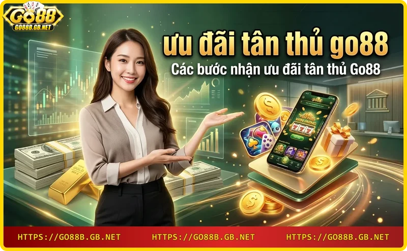 Các bước đăng ký và nhận ưu đãi tân thủ Go88