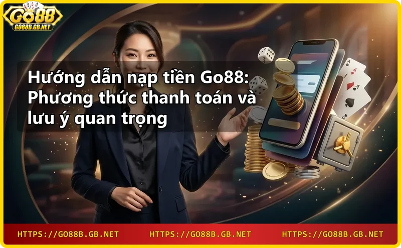các phương thức nạp tiền go88 linh hoạt