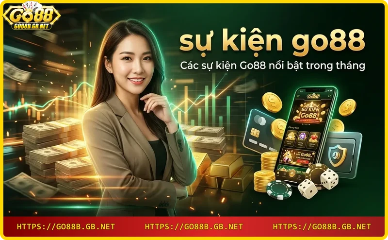 Các sự kiện nổi bật tại Go88: Poker, nạp thẻ, vòng quay, Tiến Lên