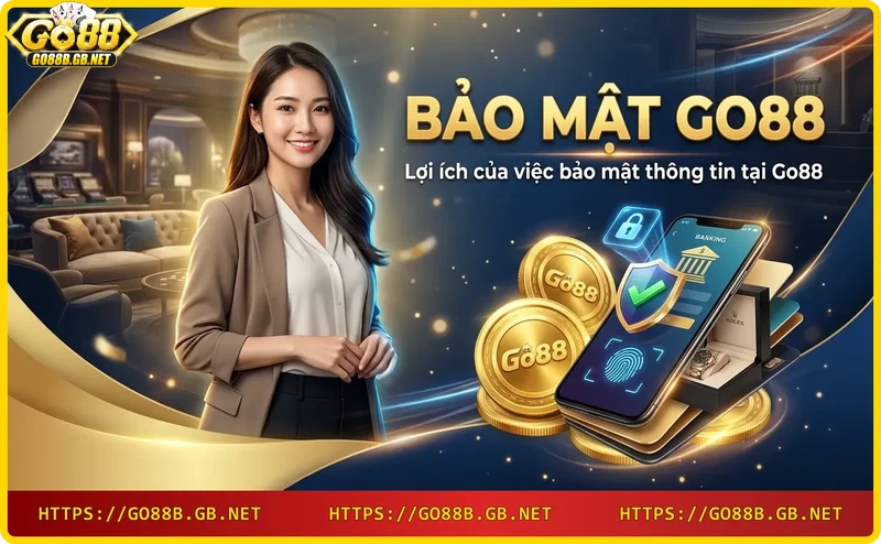 Người dùng yên tâm giao dịch với bảo mật Go88