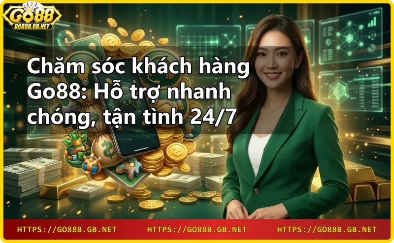 Nhân viên hỗ trợ Go88 chuyên nghiệp giải đáp thắc mắc người chơi