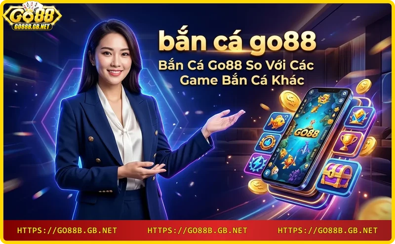 So sánh đồ họa 3D của bắn cá Go88 với game bắn cá 2D truyền thống