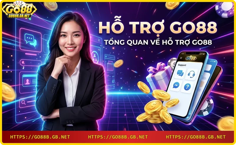 Tổng quan về hỗ trợ Go88 - Hỗ trợ đa kênh chuyên nghiệp
